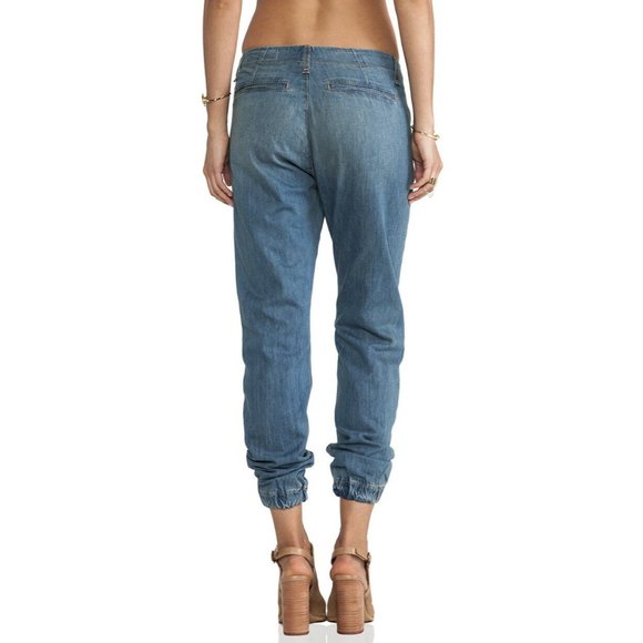 RAG & BONE Pajama Jogger Jeans DRAKES Medium Wash - Picture 6 of 12